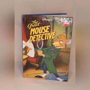 Disney's The Great Mouse Detective Book-1986 Book Club Edition